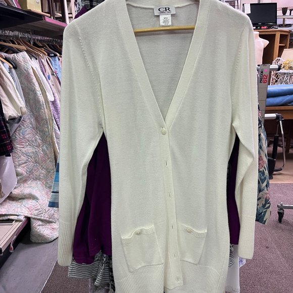 Super Soft Long Button Up Cardigan by Carroll Reed Size M - Picture 3 of 5